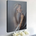 Behind Curtain Wall Art by Tailored Canvases