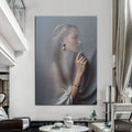 Behind Curtain Wall Art by Tailored Canvases