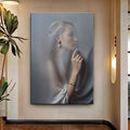 Behind Curtain Wall Art by Tailored Canvases