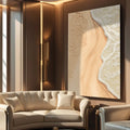 Beige Beach Coastal Wall Art by Tailored Canvases