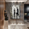 Beige & Black Minimalist Wall Art by Tailored Canvases