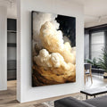 Beige Cloud Abstract Wall Art by Tailored Canvases