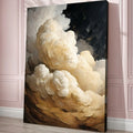 Beige Cloud Abstract Wall Art by Tailored Canvases
