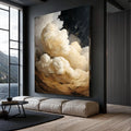Beige Cloud Abstract Wall Art by Tailored Canvases