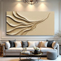 Beige Minimalist Wall Art II by Tailored Canvases