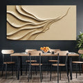 Beige Minimalist Wall Art II by Tailored Canvases