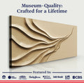 Beige Minimalist Wall Art II by Tailored Canvases