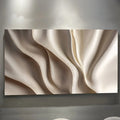 Beige Minimalist Wall Art V by Tailored Canvases