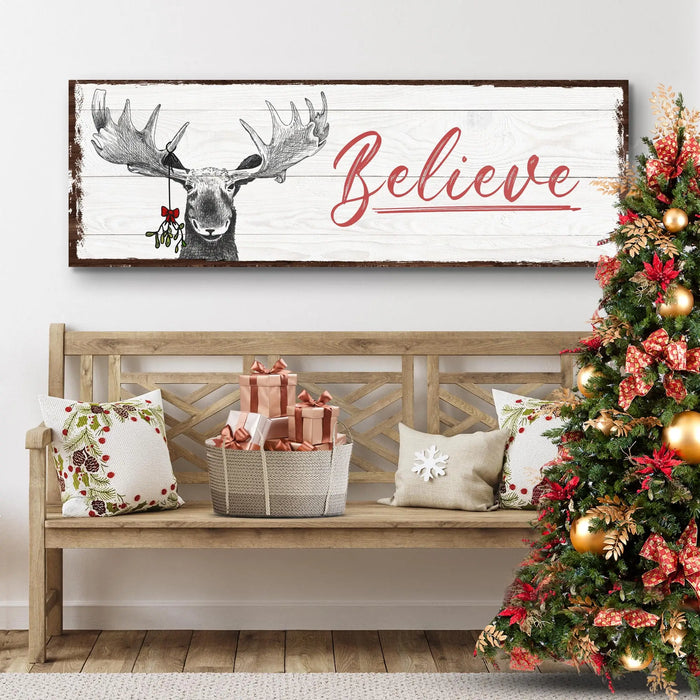 Believe Sign III by Tailored Canvases