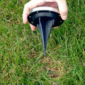 Bell + Howell Solar-Powered LED Garden Disk Lights Set by DailySale