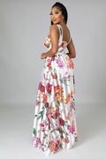 Bella Mesh Sleeveless Maxi Dress by Fasheabe