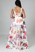Bella Mesh Sleeveless Maxi Dress by Fasheabe