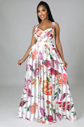 Bella Mesh Sleeveless Maxi Dress by Fasheabe