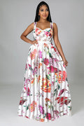 Bella Mesh Sleeveless Maxi Dress by Fasheabe