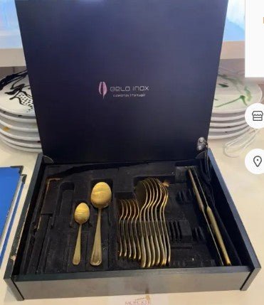 Belo Inox Cutlery Set, 16 Pieces (Incomplete Set) by Price Is Right Miami