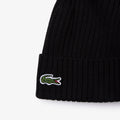 Lacoste Men's Ribbed Wool Beanie by I-Max Fashions