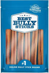 Best Bully Sticks 6-Inch Odor-Free Bully Sticks, 6-Piece Natural Beef Dog Chews (Sealed)
