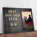 Best Dog Dad Ever Sign II by Tailored Canvases