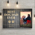 Best Dog Dad Ever Sign II by Tailored Canvases