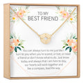 Best Friend Compass Necklace by Dear Ava