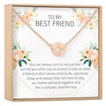 Best Friend Compass Necklace by Dear Ava