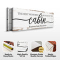 Best Memories Are Made At The Cabin Sign by Tailored Canvases