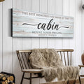 Best Memories Are Made At The Cabin Sign II by Tailored Canvases