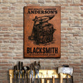 Best Quality Handmade Blacksmith Sign by Tailored Canvases