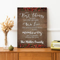 Best Things In Life Sign II by Tailored Canvases