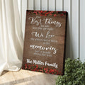 Best Things In Life Sign II by Tailored Canvases