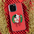 Betty Boop Christmas HD Apple iPhone 16 Mag-Safe Phone Case by Affinity Bands