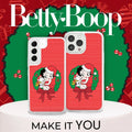 Betty Boop Christmas HD Apple iPhone 16 Mag-Safe Phone Case by Affinity Bands