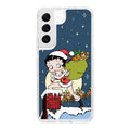 Betty Boop Christmas HD Samsung Galaxy S24 Phone Case by Affinity Bands