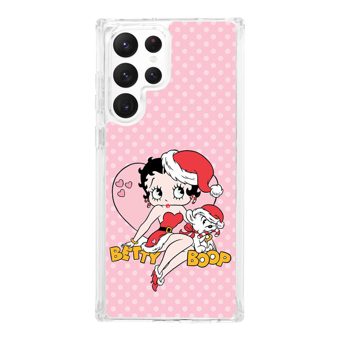 Betty Boop Happy Holidays HD Samsung Galaxy S24 Phone Case by Affinity Bands