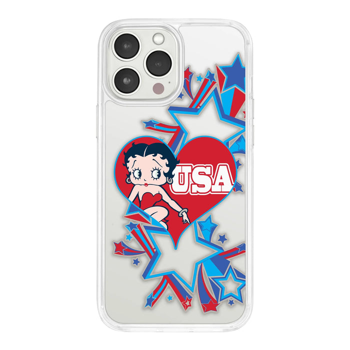 Betty Boop Red White & Boop HD Apple iPhone 16 Mag-Safe Phone Case by Affinity Bands