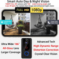 Bextgoo Wireless Doorbell Camera 1080P with Chime by DailySale