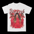 Beyonce Red Graphic Tee by Obsessed with graphic tees