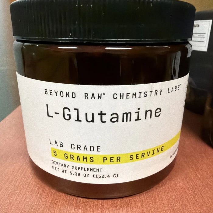Beyond Raw Chemistry Labs L-Glutamine Powder - Exp. 12/2026 by Price Is Right Miami