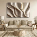 Beyond the Surface – 3D Abstract Waves Wall Art by Tailored Canvases