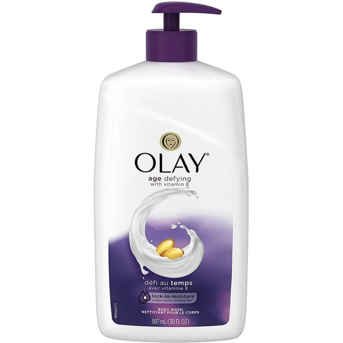 Olay Age Defying Body Wash With Vitamin E - 30 Fl Oz by Pasteur Pharmacy