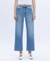 Willa Tummy Control High Rise Crop Wide Jean
