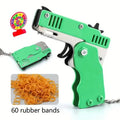 Foldable Metal Rubber Band Launcher Toy Keychain by DailySale