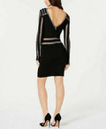 Guess Metallic-Stripe Sweater Dress, Size 6 by Vanessa Jane