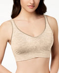 Bali Womens Comfort Revolution Shaping Wirefree Bra in Nude Heather, Size XL by Vanessa Jane