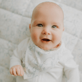 kerchief bib | bunnies by Finn + Emma