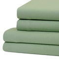 Bibb Home 100% Cotton Solid Flannel Deep Pocket Sheet Set by DailySale