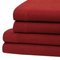 Bibb Home 100% Cotton Solid Flannel Deep Pocket Sheet Set by DailySale