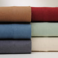 Bibb Home 100% Cotton Solid Flannel Sheet Set by DailySale