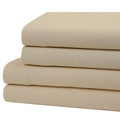 Bibb Home 100% Cotton Solid Flannel Sheet Set by DailySale