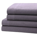 Bibb Home 100% Cotton Solid Flannel Sheet Set by DailySale